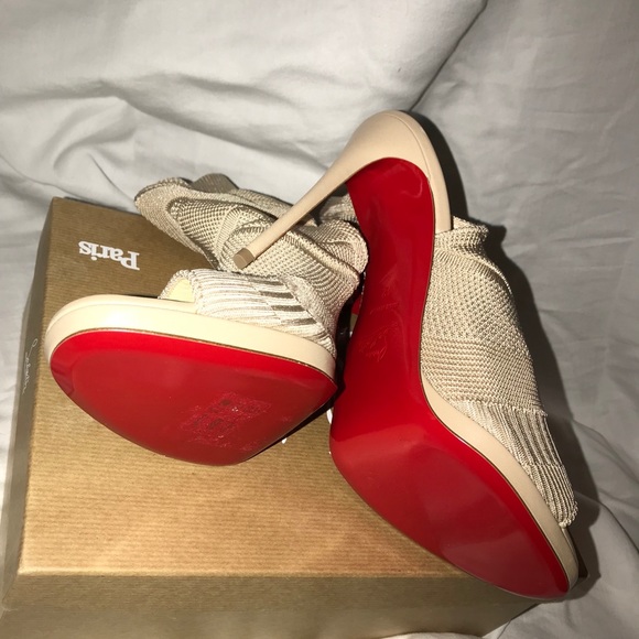 Christian Louboutin Cheminene Sock Boot 42/11 - Picture 3 of 8